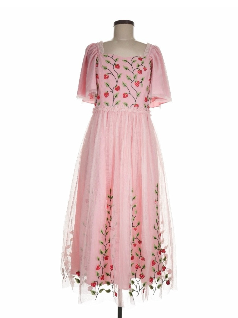 JessaKae Pink Strawberry Dress